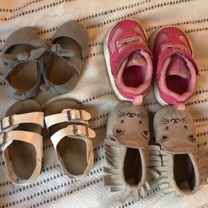 Baby size 2 shoes lot